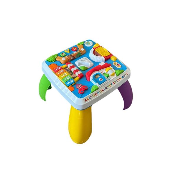 Fisher Price Laugh And Learn Around The Town Learning Table Playset for Baby - Picture 4 of 7